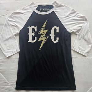 Eric Church EC Live Holdin My Own Tour Size Small Baseball 3/4 Sleeve Shirt